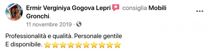 opinioni mobili gronchi pisa