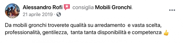 opinioni mobili gronchi pisa