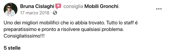 opinioni mobili gronchi pisa