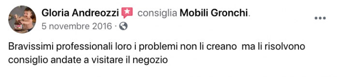 opinioni mobili gronchi pisa