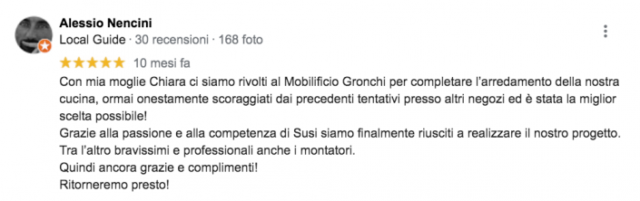 opinioni mobili gronchi cenaia pisa